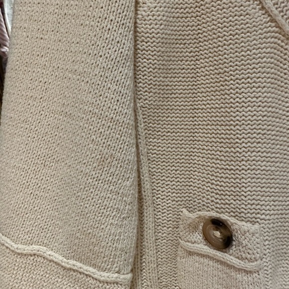 Nougat puff sleeve cardigan - Picture 4 of 4